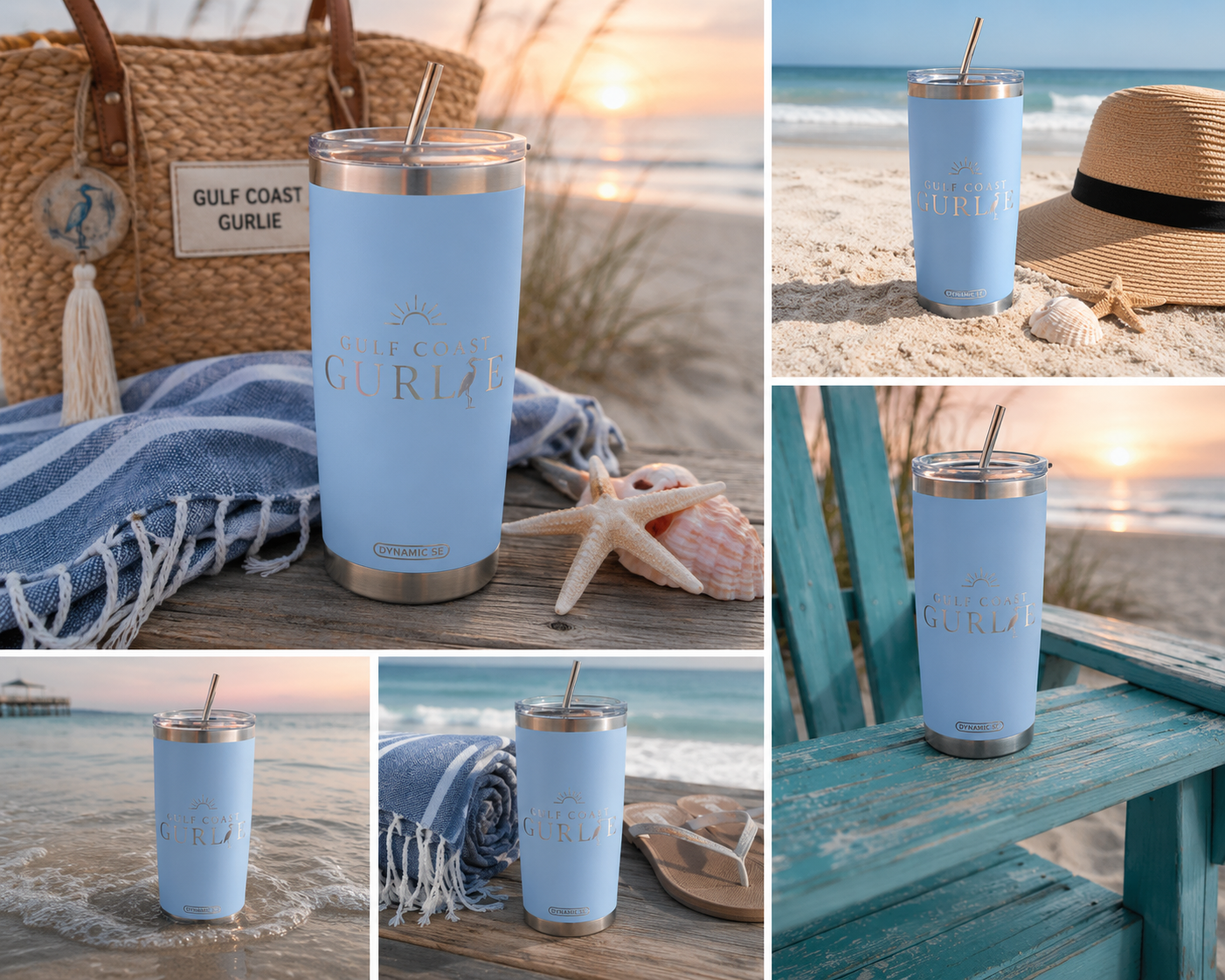 Gulf Coast Gurlie™ 30 oz Stainless Steel Tumbler