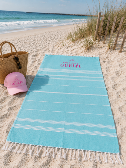 Gulf Coast Gurlie™ 100% Cotton Cali Throw Beach Towel